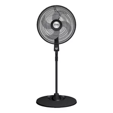 Ventilador T-fal Turbo 18 Pedestal Negro Ve2910x0