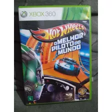 Jogo Hot Wheels O Melhor Piloto Do Mundo Xbox 360 Original 