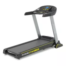 Cinta De Correr Eléctrica Fitage Gym Gc-282 240v Color Negro Y Gris