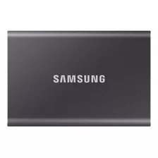Disco Sólido Externo Samsung T7 Mu-pc500 500gb Cinza