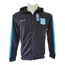 Campera Racing Con Capucha Y Bolsillo 2023 Producto Original