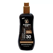 Australian Gold Protector Solar Spf 30 Spray Gel Bronzer