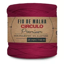 Fio De Malha Premium Circulo 140m 25mm Tricô Crochê - 1 Unid