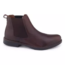 Bota Masc Freeway Gard 3931 Oxford Couro Chelsea Elástico