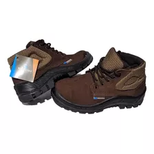 Botina Bota Nobuck Marron 50b26 Marluvas