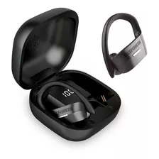 Auriculares Intraurales Deportivos Bluetooth Tf-bth500 De Telefunken, Color Negro