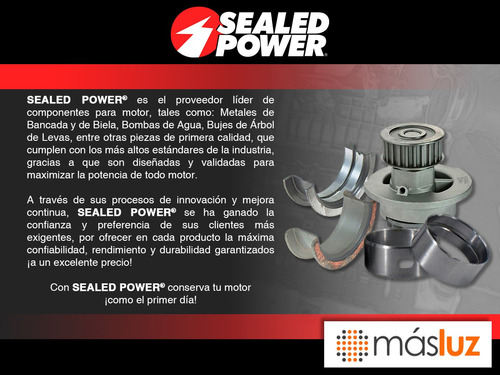 Kit Metales Biela Std Mr2 Spyder L4 1.8l 00/04 Sealed Power Foto 3