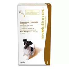 Revolution Pipeta Perros 5.1 A 10 Kg Protege Interna Externa