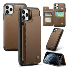 Carcasa Caseme Para iPhone 11 Pro Rfid Bloqueo Delgado Pu