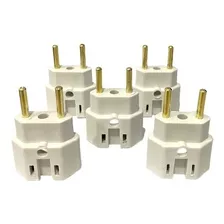 Kit 05un Adaptadores De Tomada 10a / 20a 250v Bob Bejamim