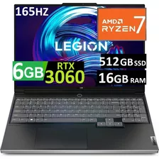 Lenovo Legion 7 Slim 165hz Ryzen 7, 16gb 512ssd Rtx3060 6gb