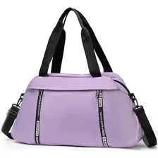 Maleta Deportiva Gym Viaje Morral Casual Professional Mz Gyk Color Lila Impermeable