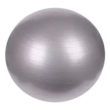 Balón De Pilates Con Inflador Gris De 65 Cm