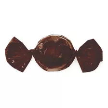 Embalagem Para Trufa Bombom Decorado Chocolate 15x16 C/100un Cor Marrom