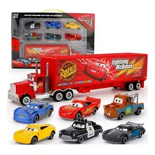 Disney Cars Pixar Carreta Caminhão Mack E Carro Mcquenn 95