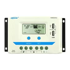 Controlador De Carga Solar De 60 12v/24v, Regulador Sol...