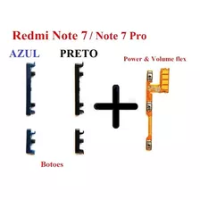 Kit Flex Power Volume + Botão Externo Redmi Note 7