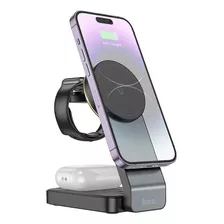 Cargador Magnetico Inalámbrico Para iPhone AirPods Watch 