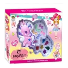 Maquiagem Unicornio Infantil Maleta Princesa Brinquedo