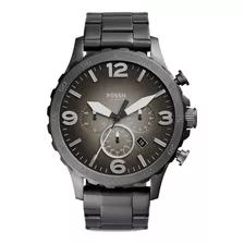 Reloj Hombre Fossil Nate Jr1437 Gris Plomizo Original