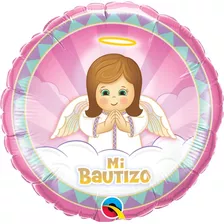 Globo Mi Bautizo Foil X 1 Qualatex-hcf