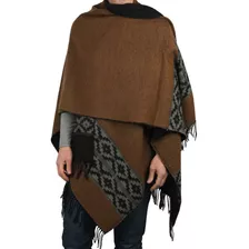 Ruana Poncho Mantón Hombre Guarda Pampa 2