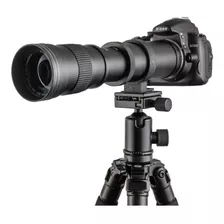 Lente Para Nikon 420-800mm Telefoto D3200 D3300 D3400 D7100
