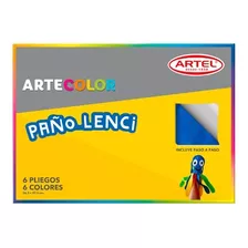 Artecolor Paño Lenci 6 Colores 20x30 Cm