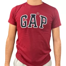 Playera Gap Con Logo Bordado Y Cuello Redondo Para Hombre