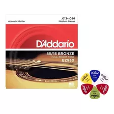 Cuerdas D'addario.013-.056 Para Electroacústica Ez930