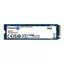 Ssd M.2 Kingston 500gb Original Lacrado - Disco Sólido Interno Ssd Kingston Nvme Pcie 4.0 Snv2s/500g 500gb 3500mb/s De Velocidade