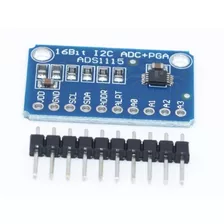 Modulo Ads1115 Adc Amplificador De Ganancia Programable Cdmx