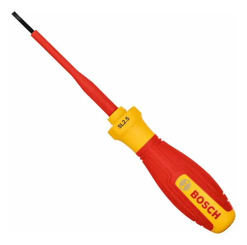 Destornillador Aislante Sl Vde 1000 V De 2,5 X 75 Mm - Bosch