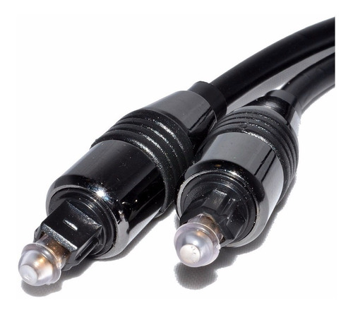 Cable Optico Toslink Fibra Optica Dorada 1 Mts Audio Digital