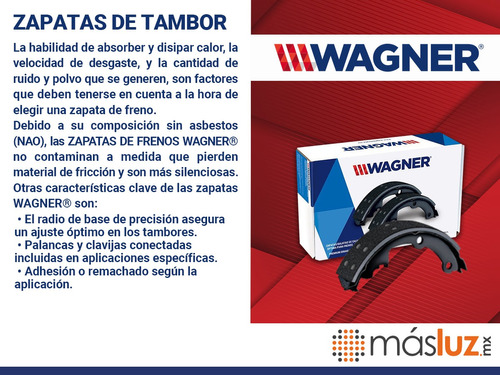 Kit Zapatas Ceramicas Tra Tundra V6 4.0l 05-06 Wagner Foto 3