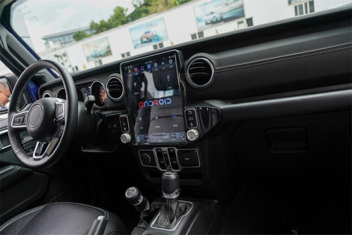 Jeep Wrangler 18-23 Tesla Android Gps Touch Radio Mirrorlink Foto 9