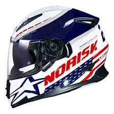 Capacete Ff302 Soul Grand Prix Usa Branco Azul 