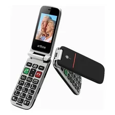 Artfone Telefonos Celulares Plegable Para Personas Mayores Con Botones Grandes,pantalla A Color De 2,4 Pulgadas,cámara, Sos, Linterna, Radio Fm