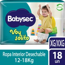 Pañales Babysec Voy Solito Xg/xxg 2 Paquetes 36 Und