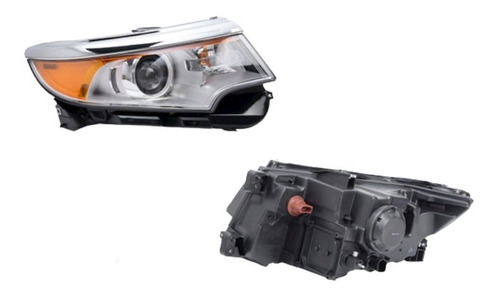 Par Faros Ford Edge 2011 2012 2013 2014 Izquierdo=derecho Foto 3