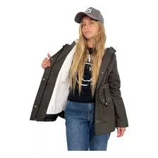 Customs Ba Campera Mujer Parka Corderito Invierno Campera K