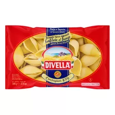 Macarrão De Sêmola De Trigo Grano Duro Conchiglioni 87 Divella Pacote 500g