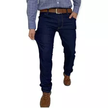 Calça Jeans Masculina Tradicional Estica Elastano Reforçada