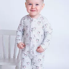 Osito Pijama Con Cierre Vraptor Baby Shark