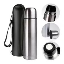 Termo Bala Acero Inox Capa Termica 1l 48h Frio Calor Estuche