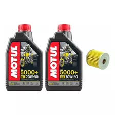 Kit Troca Oleo E Filtro Dafra Next 250 Motul 5000 20w50