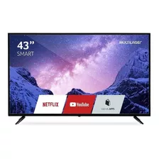 Smart Tv Multilaser Tl027 Led Linux Full Hd 43 110v/220v