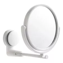 Espelho De Maquiagem Montado Na Espelho Dupla Face Branco