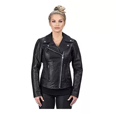 Classic Cruise Cowhide Motorcycle Leather Biker Jacket ...