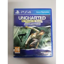 Uncharted Drakes Fortune Remastered Ps4 Fisico Original